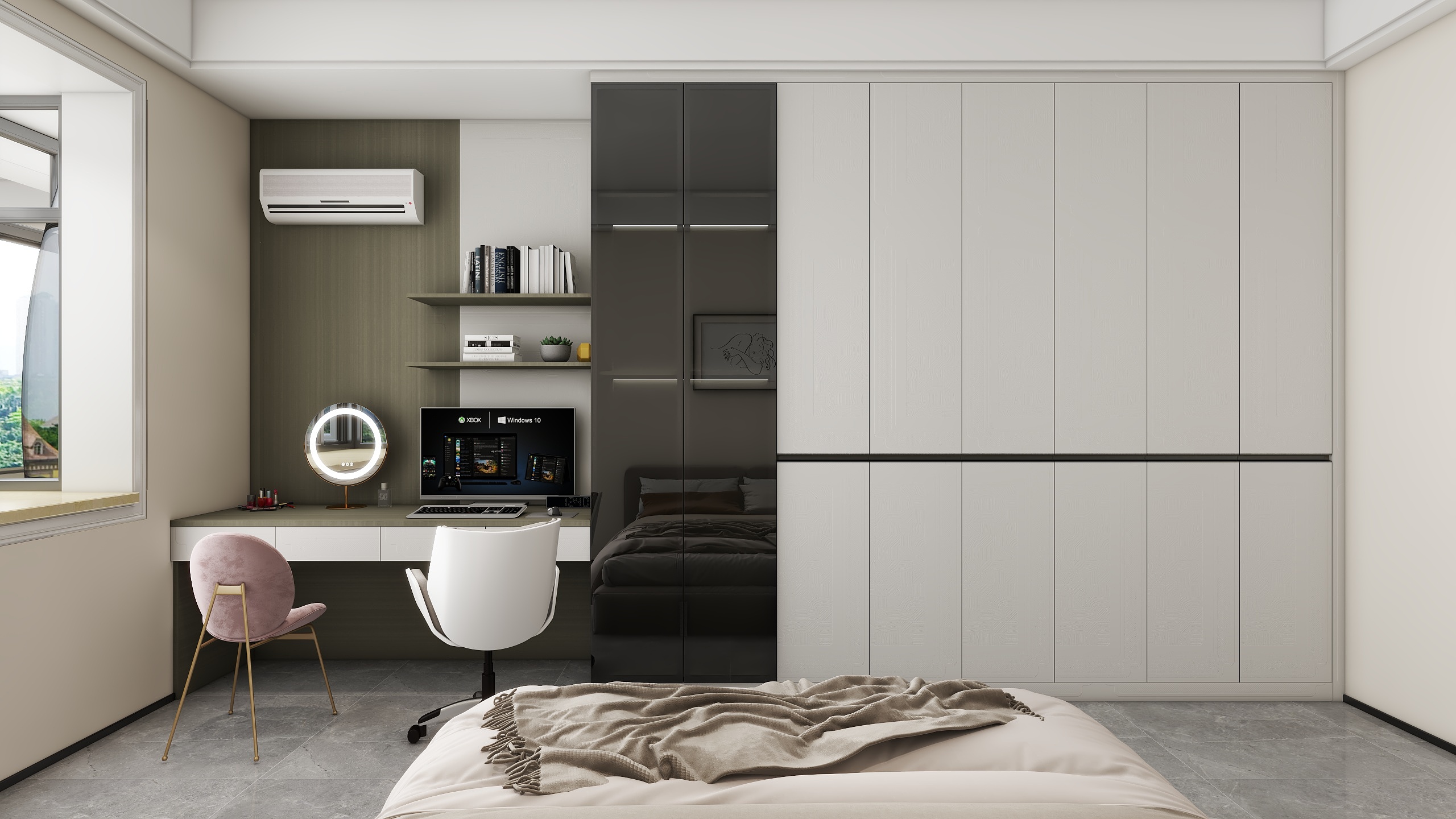 全屋定制设计321-夏家私 151㎡3室-装修设计方案