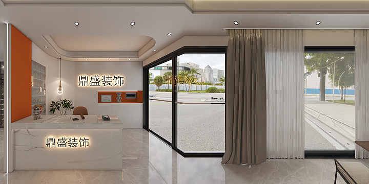 设计师-阿磊-盛哥门面-装修设计方案