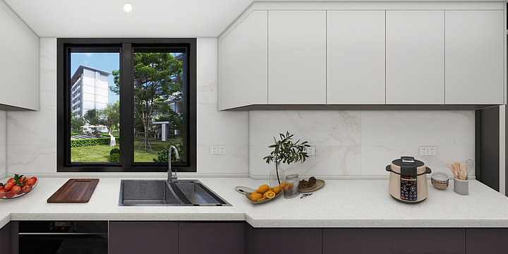 俞成超-柯桥湖心湾厨房中间套-副本-装修设计方案