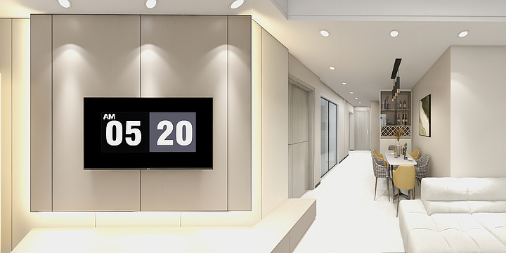 十一weYi-未来之城10-1单元102 Model (1)-副本-装修设计方案