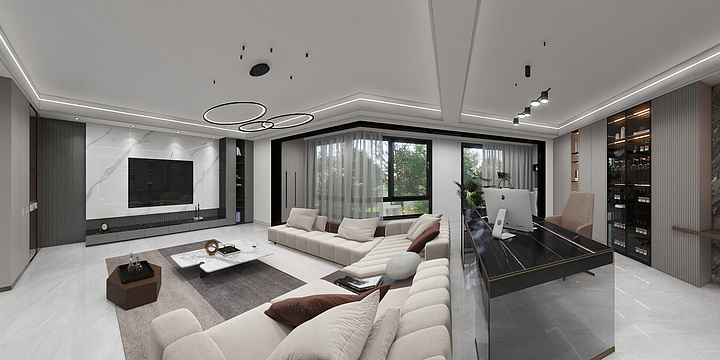 设计师丶许文庆-安厦颐景园洋房147-装修设计方案