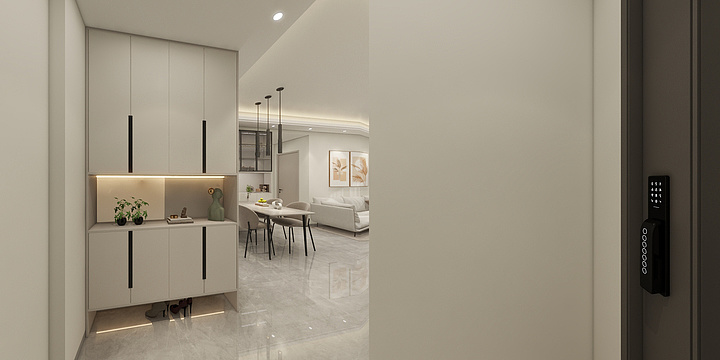 代号丶豆腐大大-永安楼B栋306-钟先生雅居-装修设计方案