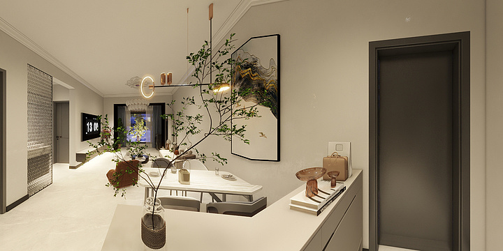 叶婷zml-春风心语陈女士雅居-装修设计方案