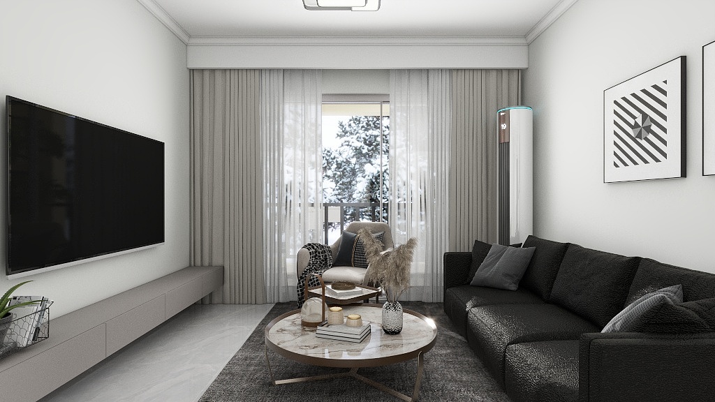 Seven韦琳琳-人和大地A2 三房-副本-副本-装修设计方案