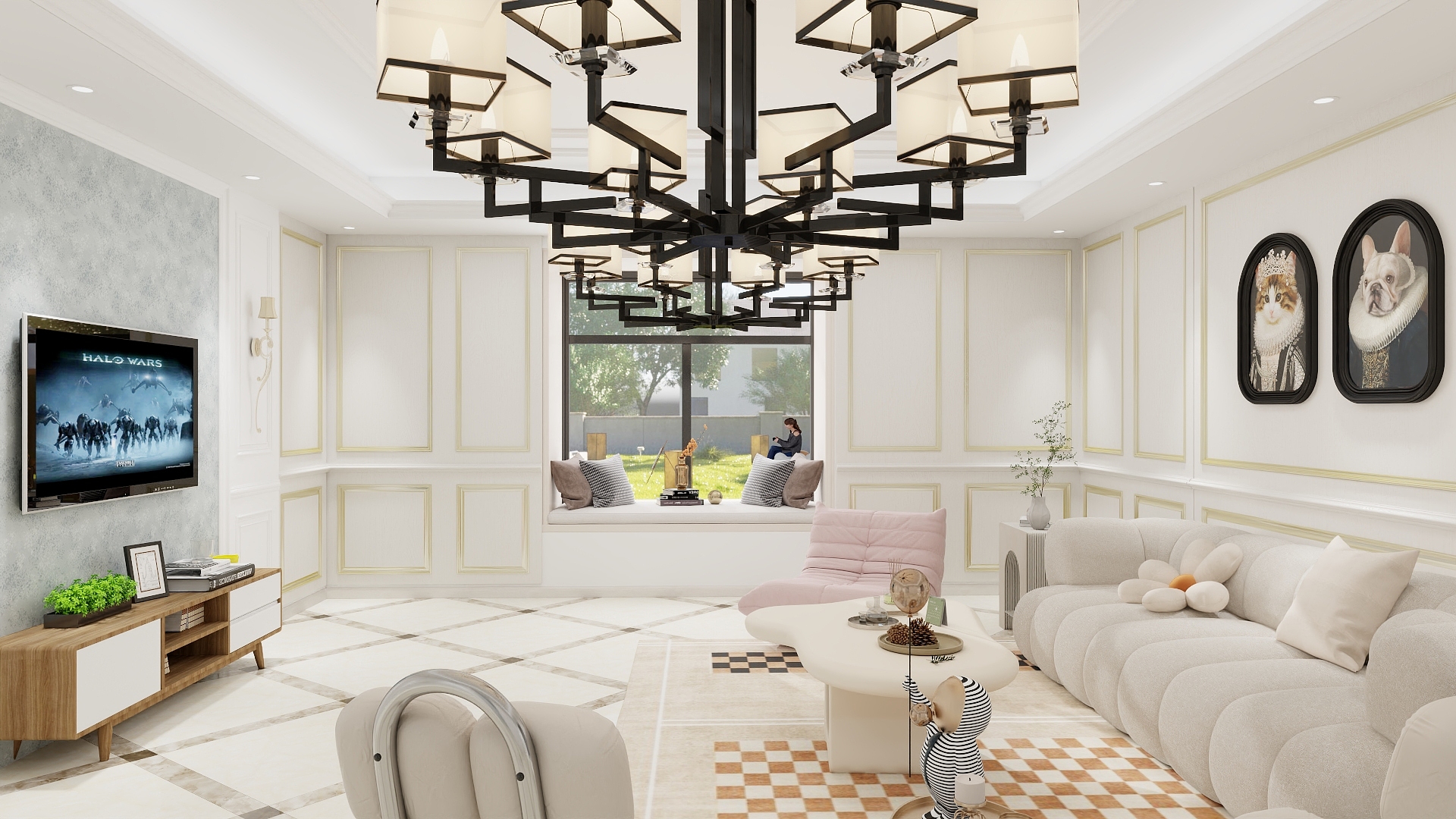 好几天-轻奢-装修设计方案