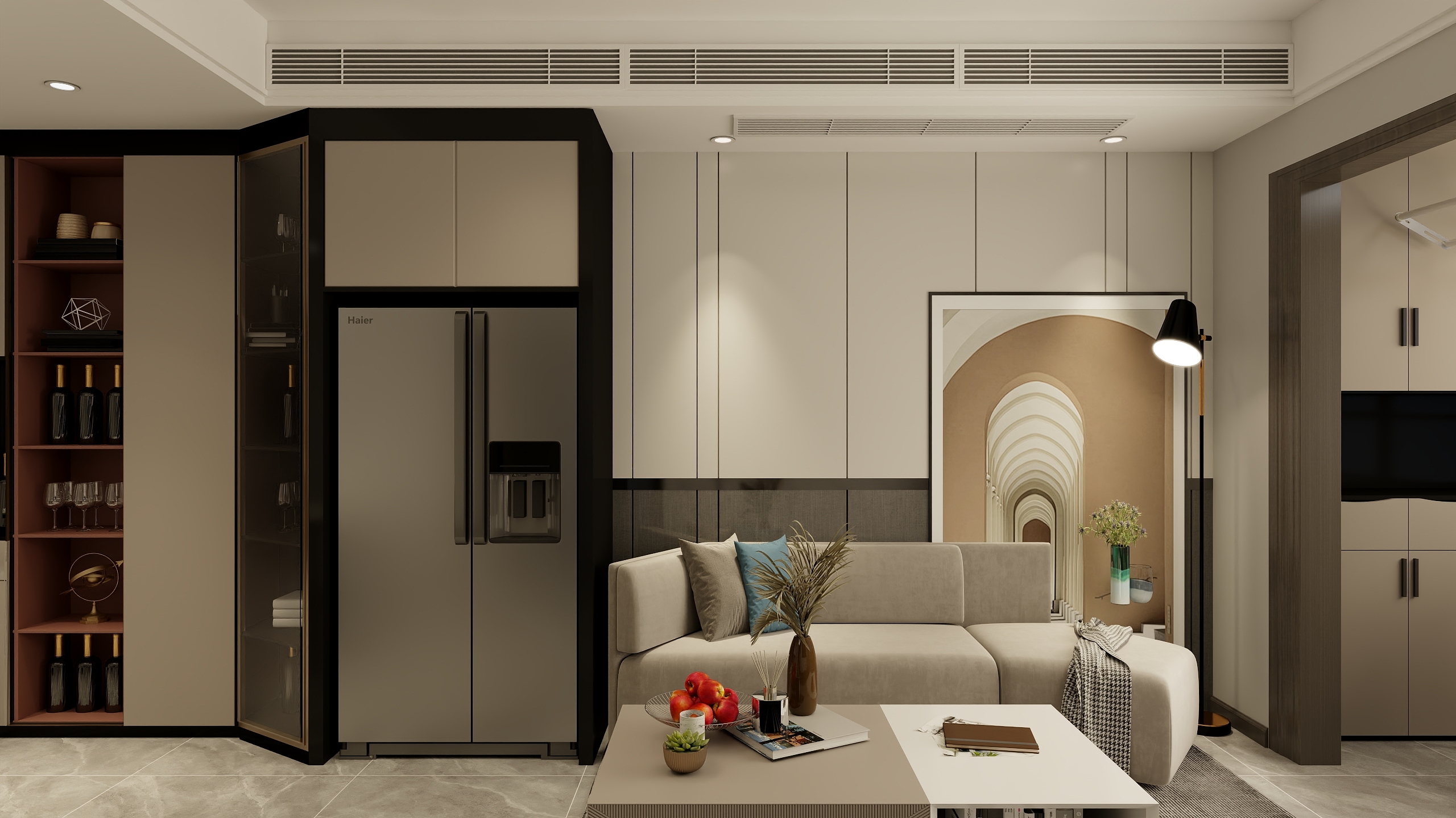 云天设计工作室-大仁西村80平-装修设计方案