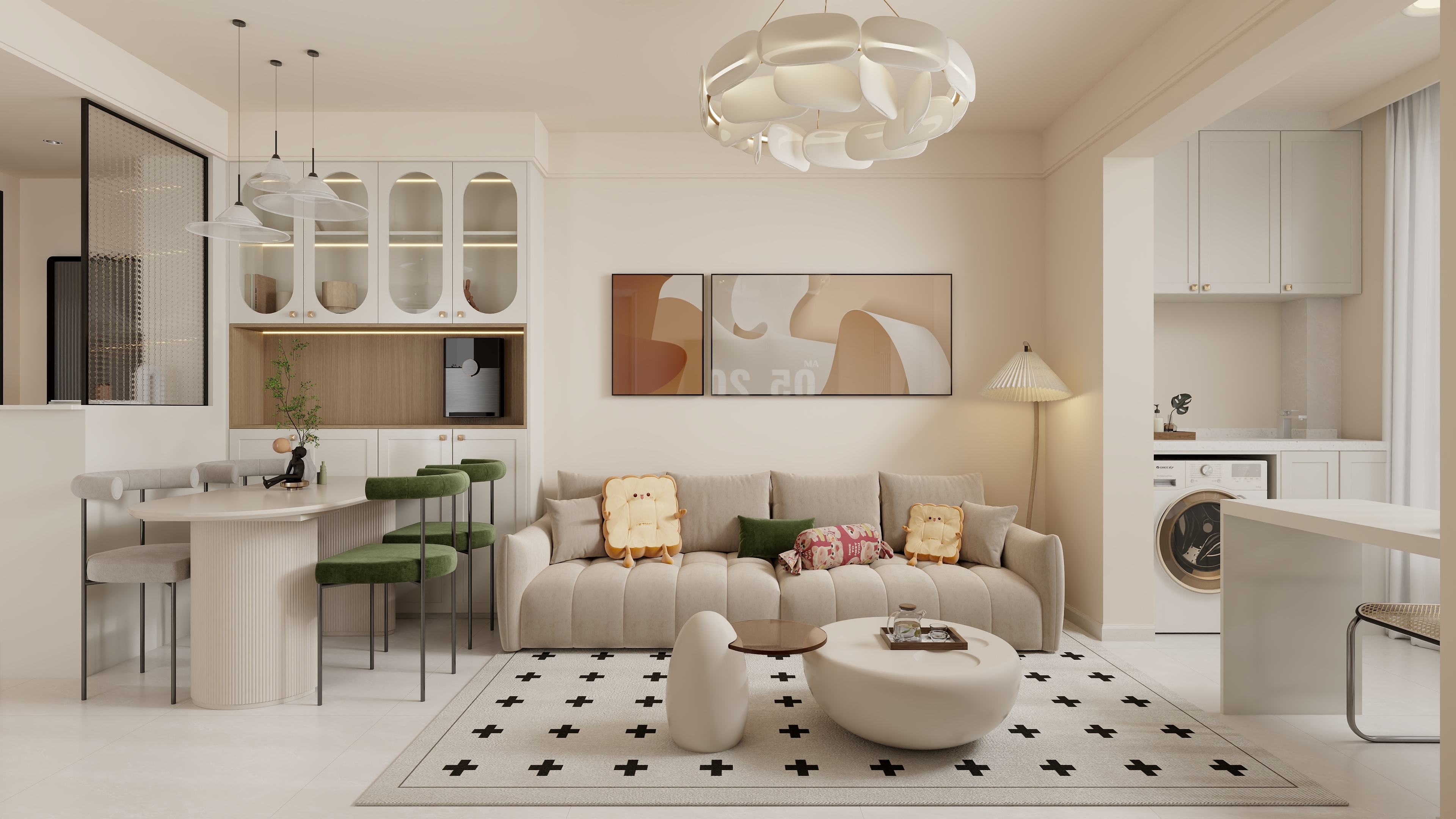 华桐-星河-美好新苑-自改阳光-装修设计方案