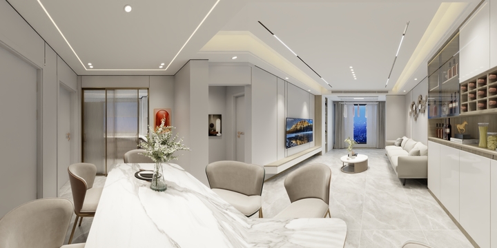 焦点设计NCMY-紫金大院1-2-1605-装修设计方案