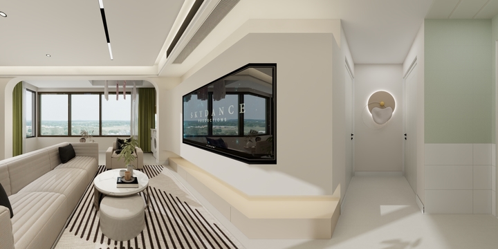 周贺6874-龙川时代04户型-装修设计方案