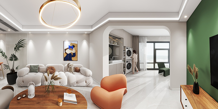 1361*eFUm-金龙尚景114-装修设计方案