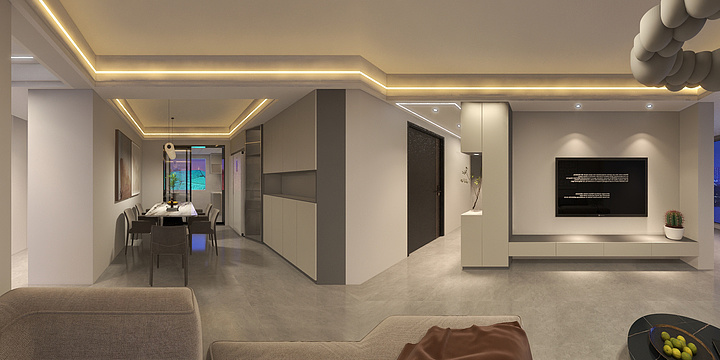 丰城渡黄UDRk-桃源泊岸四房王哥-装修设计方案