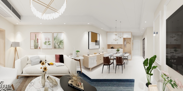 周星-海德公园81㎡3室-装修设计方案