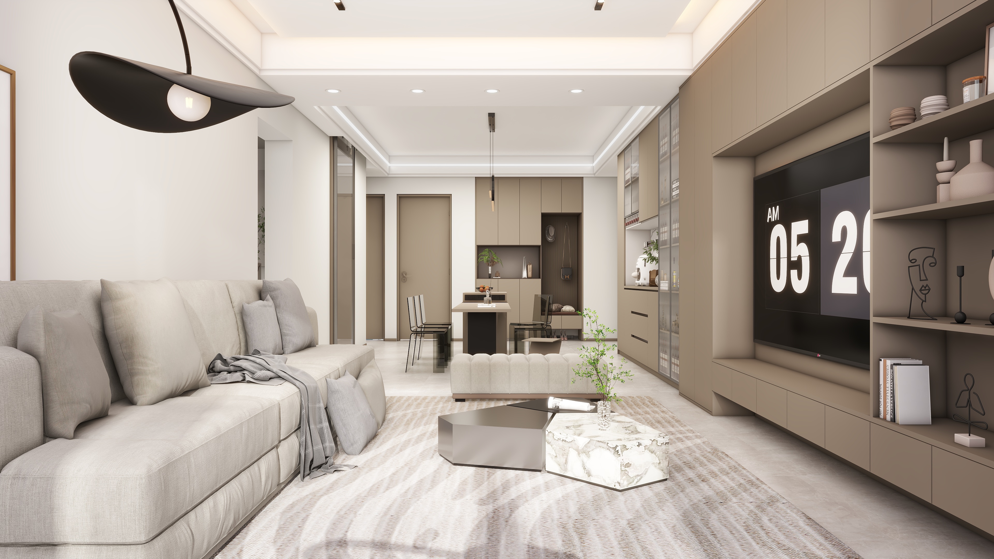 爬呀爬呀爬-远洋·风景长安94㎡3室-装修设计方案