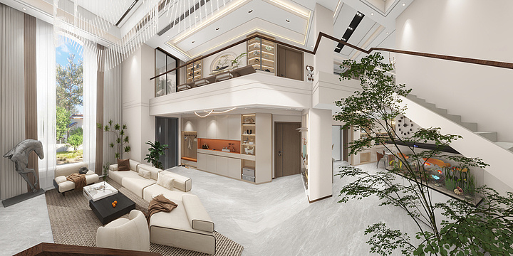 千计变-谭庄别墅-装修设计方案