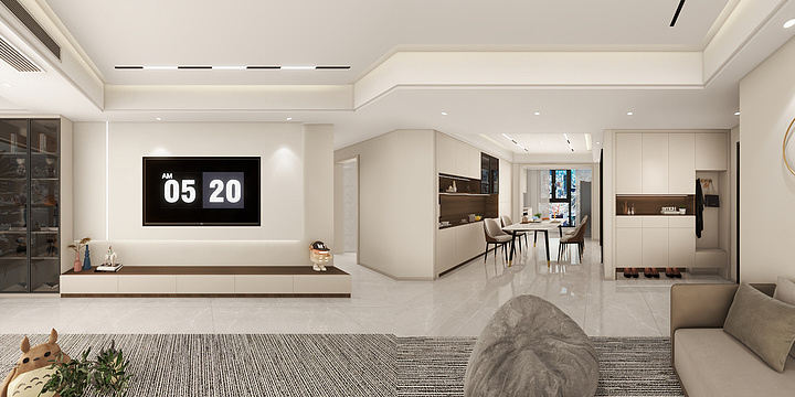 東盛乐装龚政-城南春天黄总16-1304-V5.0-装修设计方案