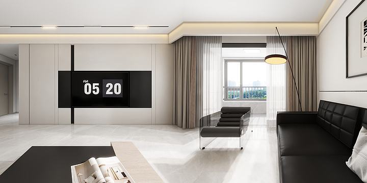 宏柏建材.设计师王-华府-装修设计方案