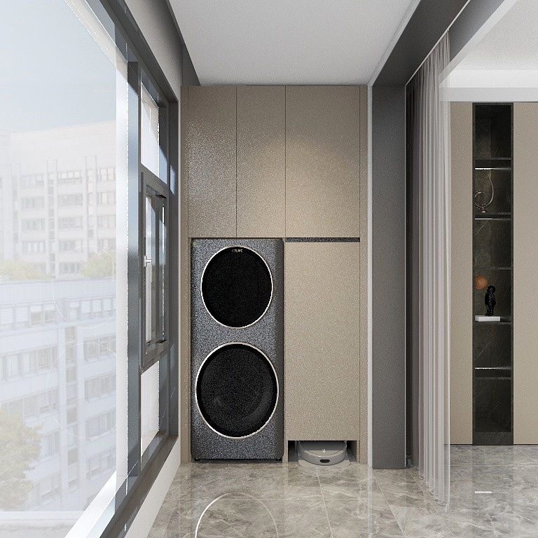 科诺全屋家具定制-大云谷金茂府4-143 宽厅-装修设计方案