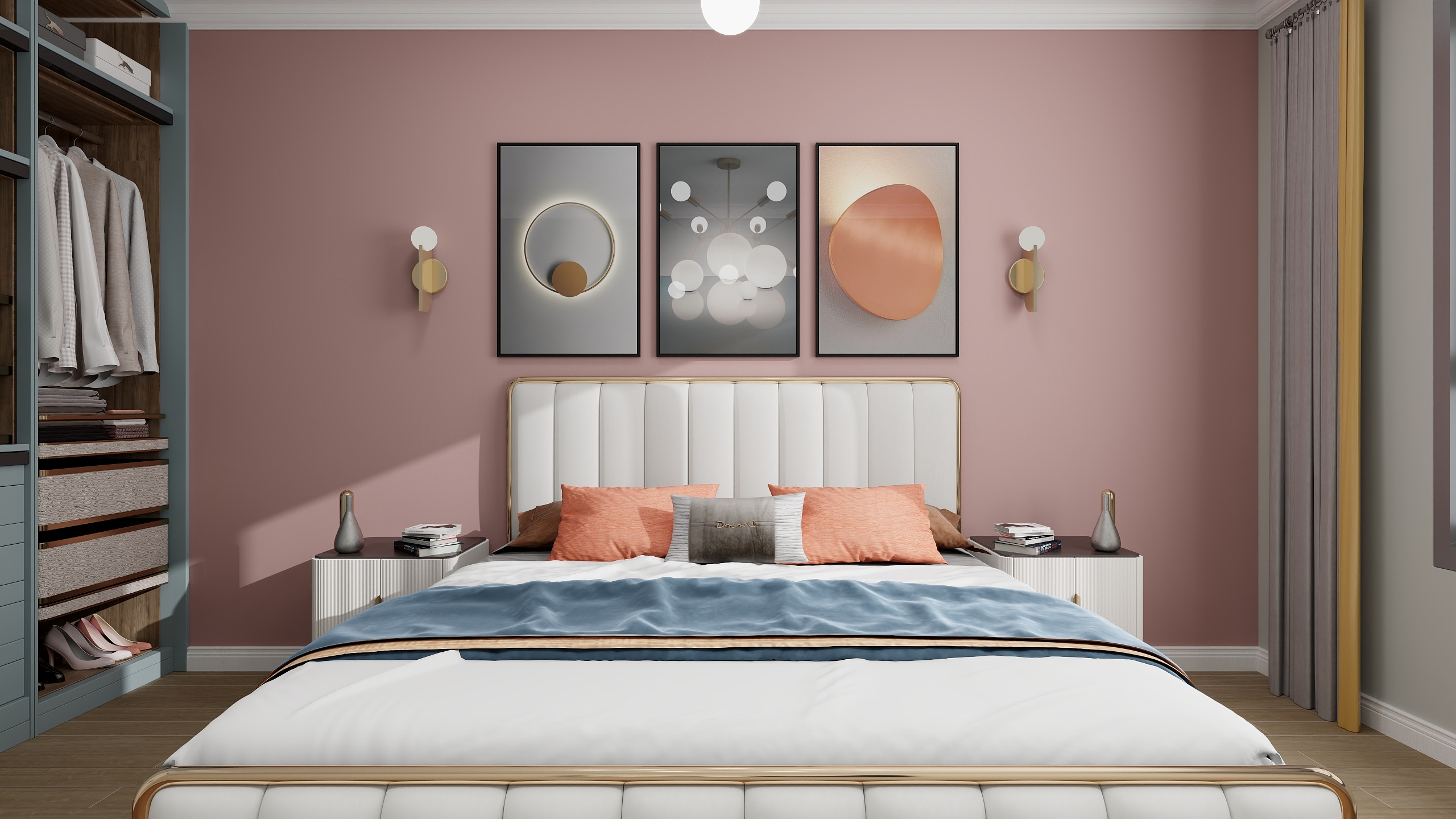 刘振-燕凤小区混搭130㎡3室装修效果图