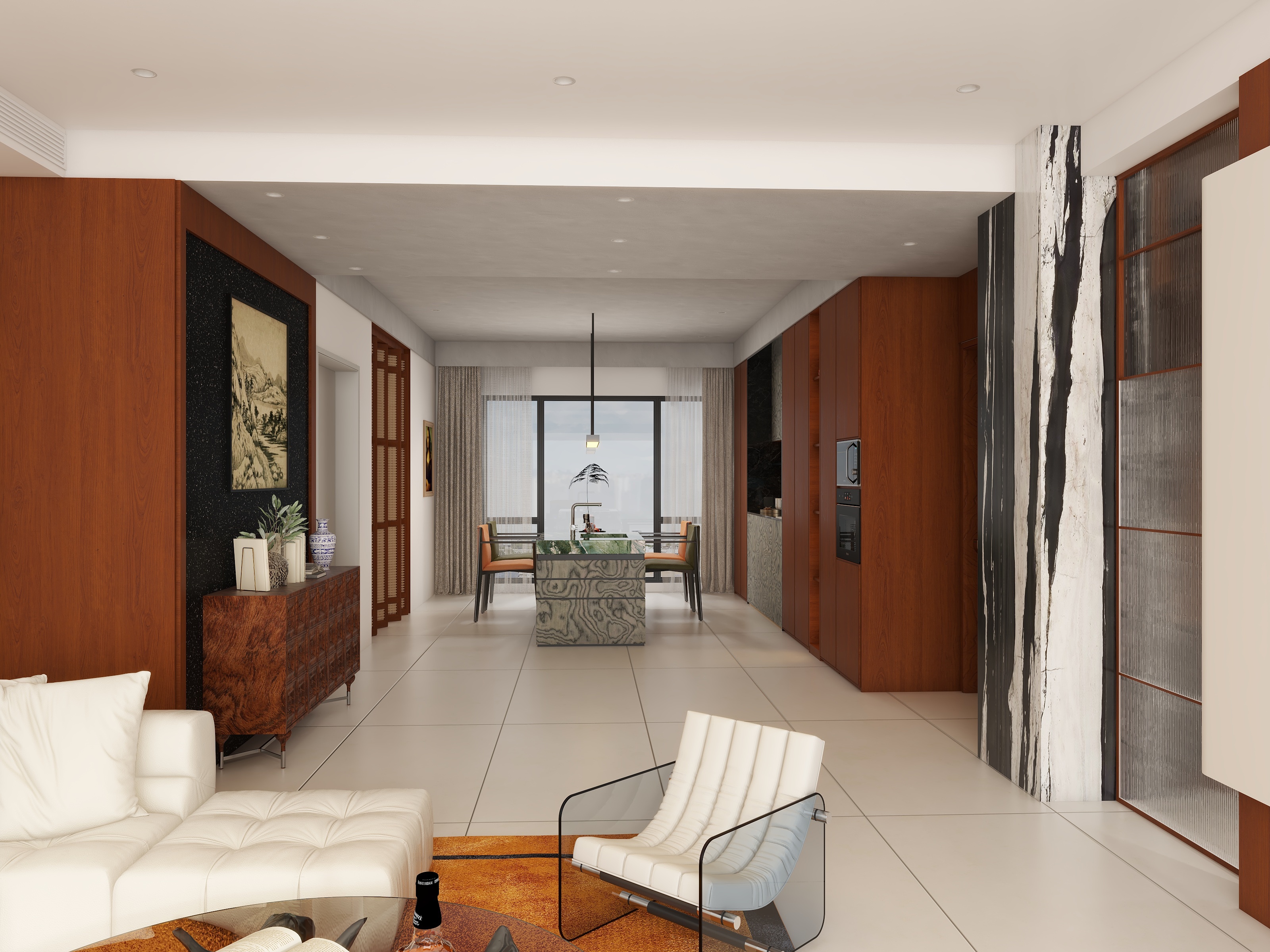 不是每一个设计师都是能像我一样的-193㎡2室装修效果图