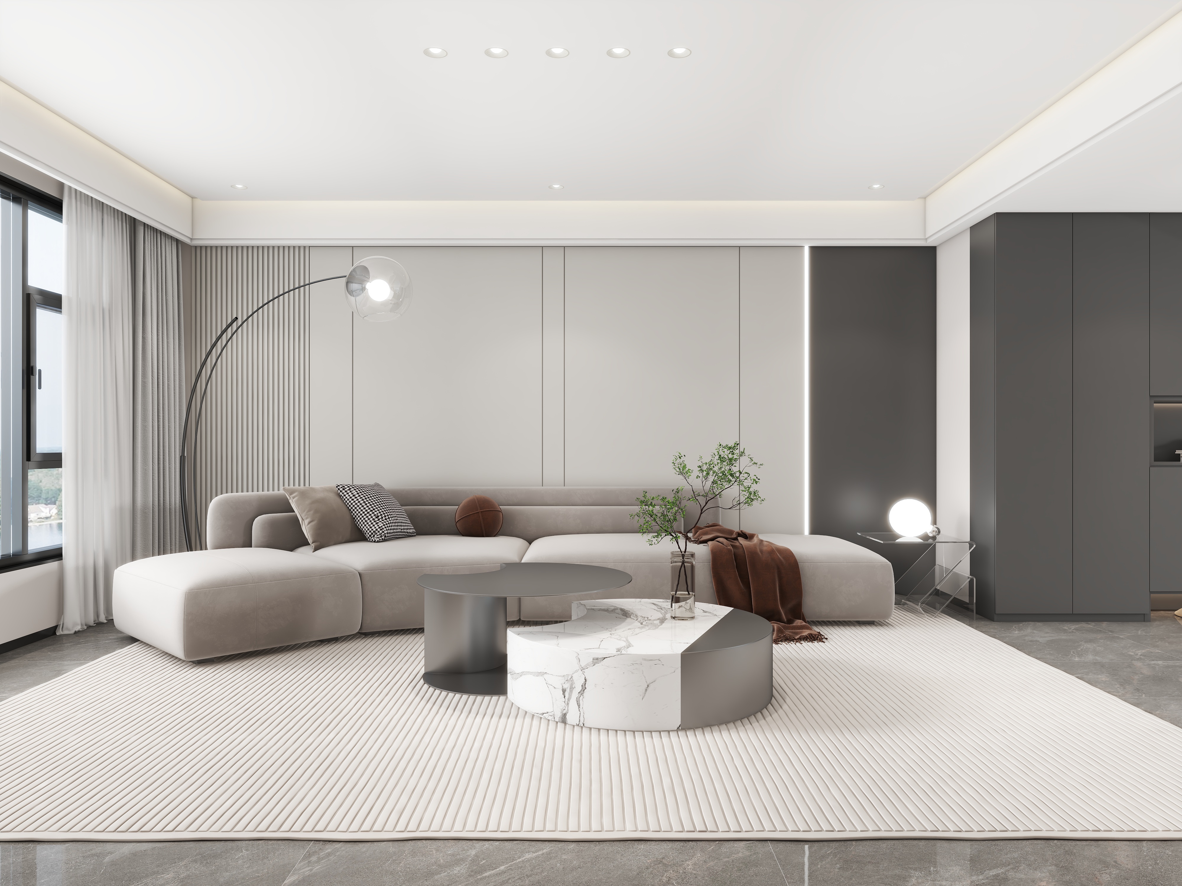 原创_-原创案例 2023-1-黑白灰-装修设计方案