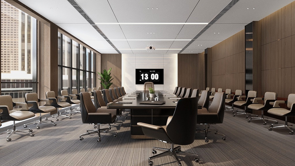 沙河壹格-龙星办公室-装修设计方案