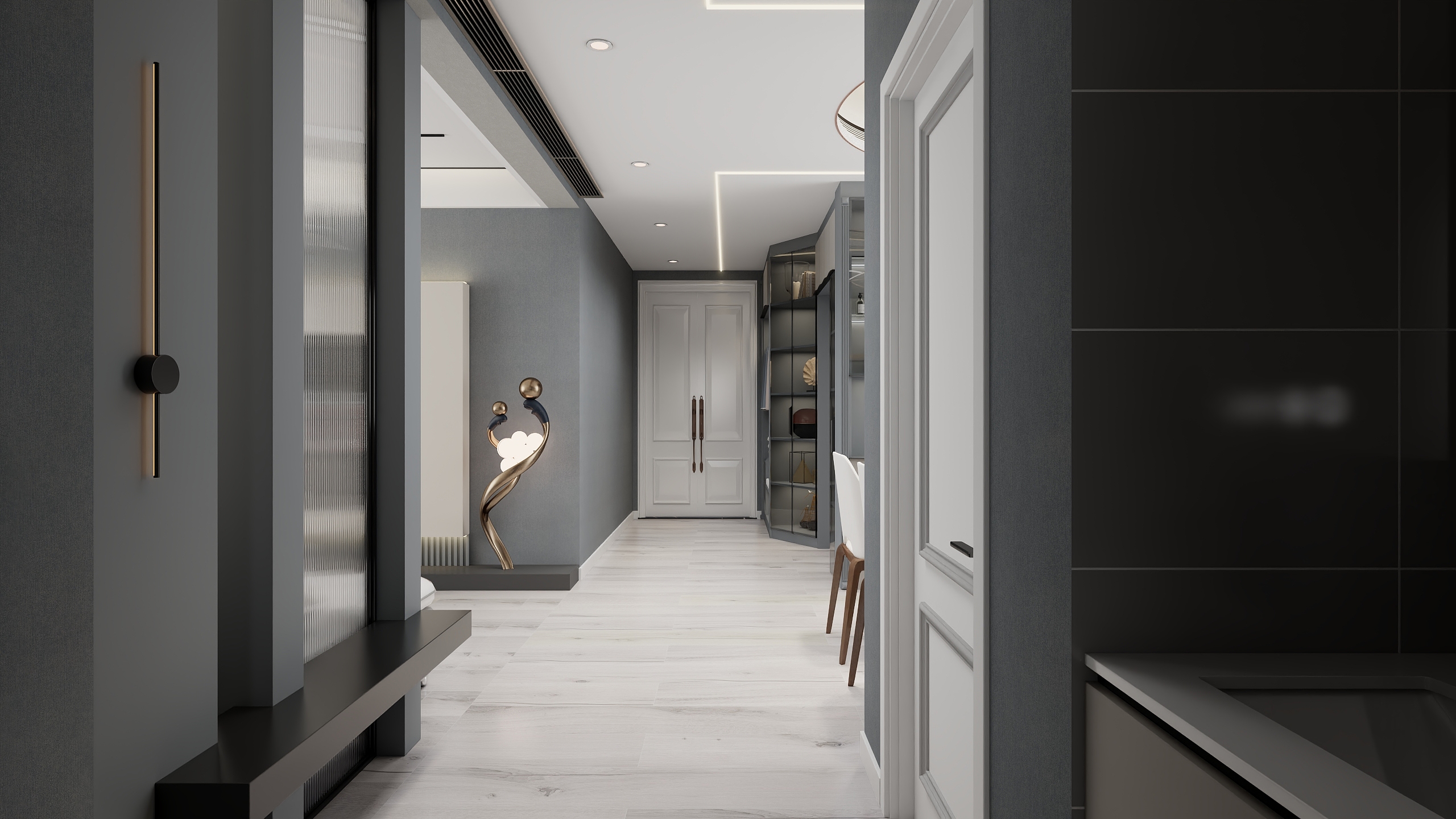 一个很无聊的人-华阴市山水观园小区110㎡3室-副本-装修设计方案