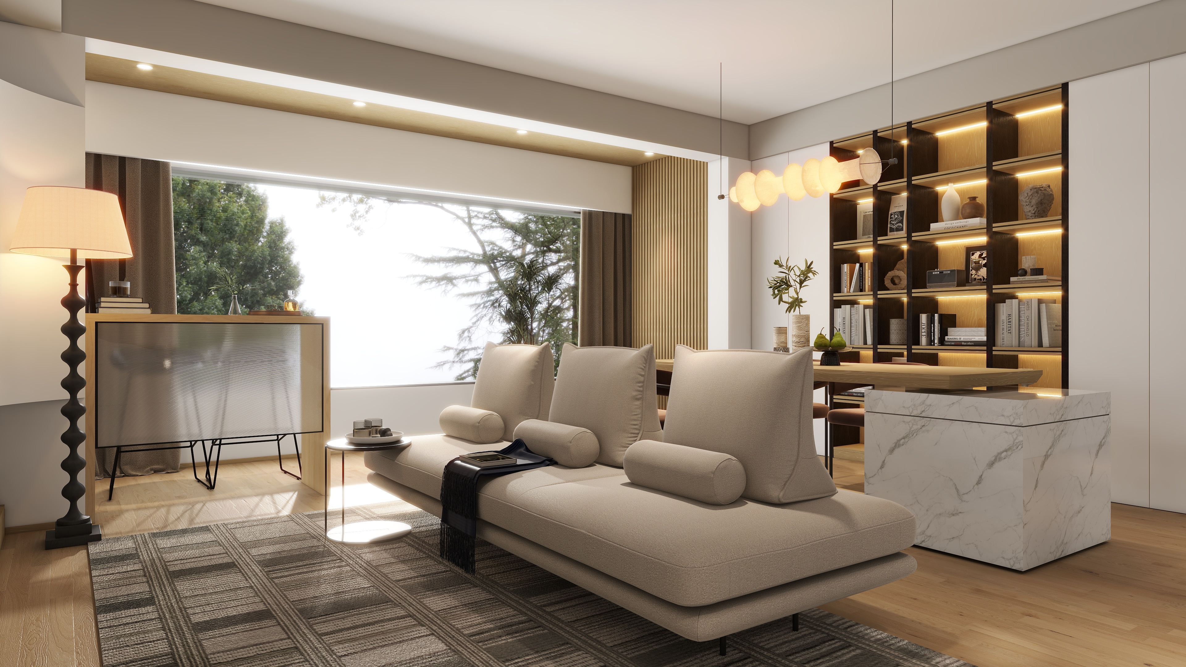 歌驰家居-  嘉致峰130m²-装修设计方案