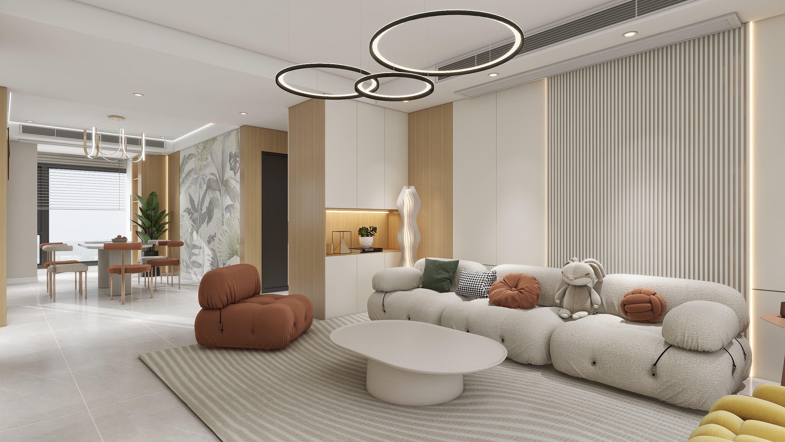 陶工1-142㎡2室-装修设计方案