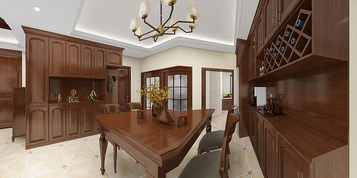 安顺艾依格-华哥-康城壹品-桂总-隔断镜-装修设计方案