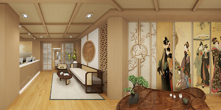 SSos-足浴店-装修设计方案