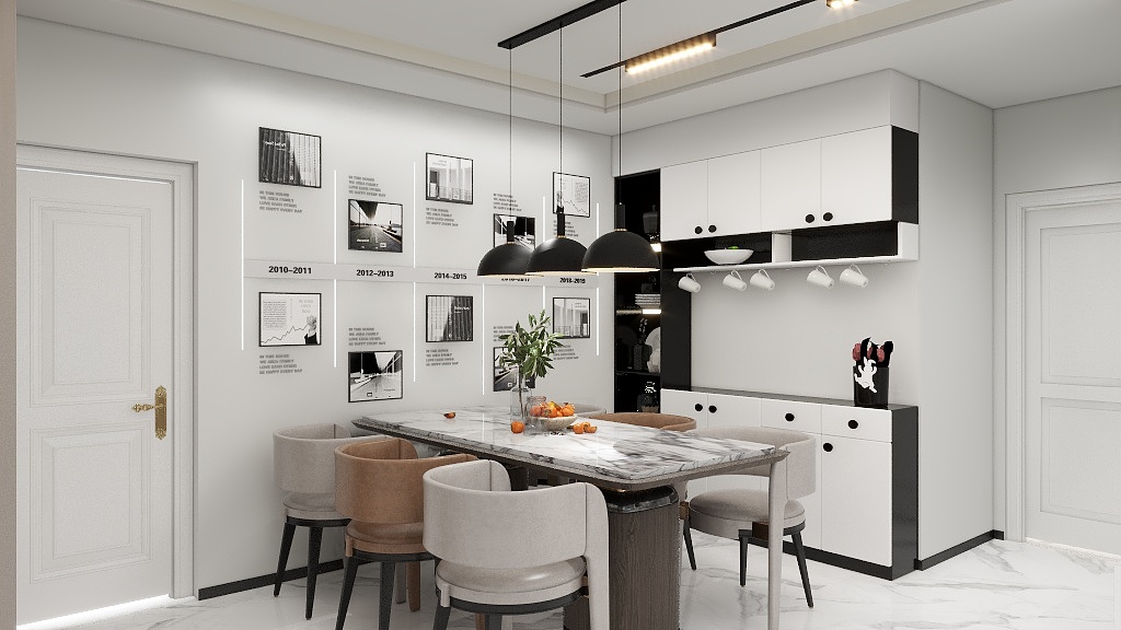 千贺-104㎡3室-装修设计方案