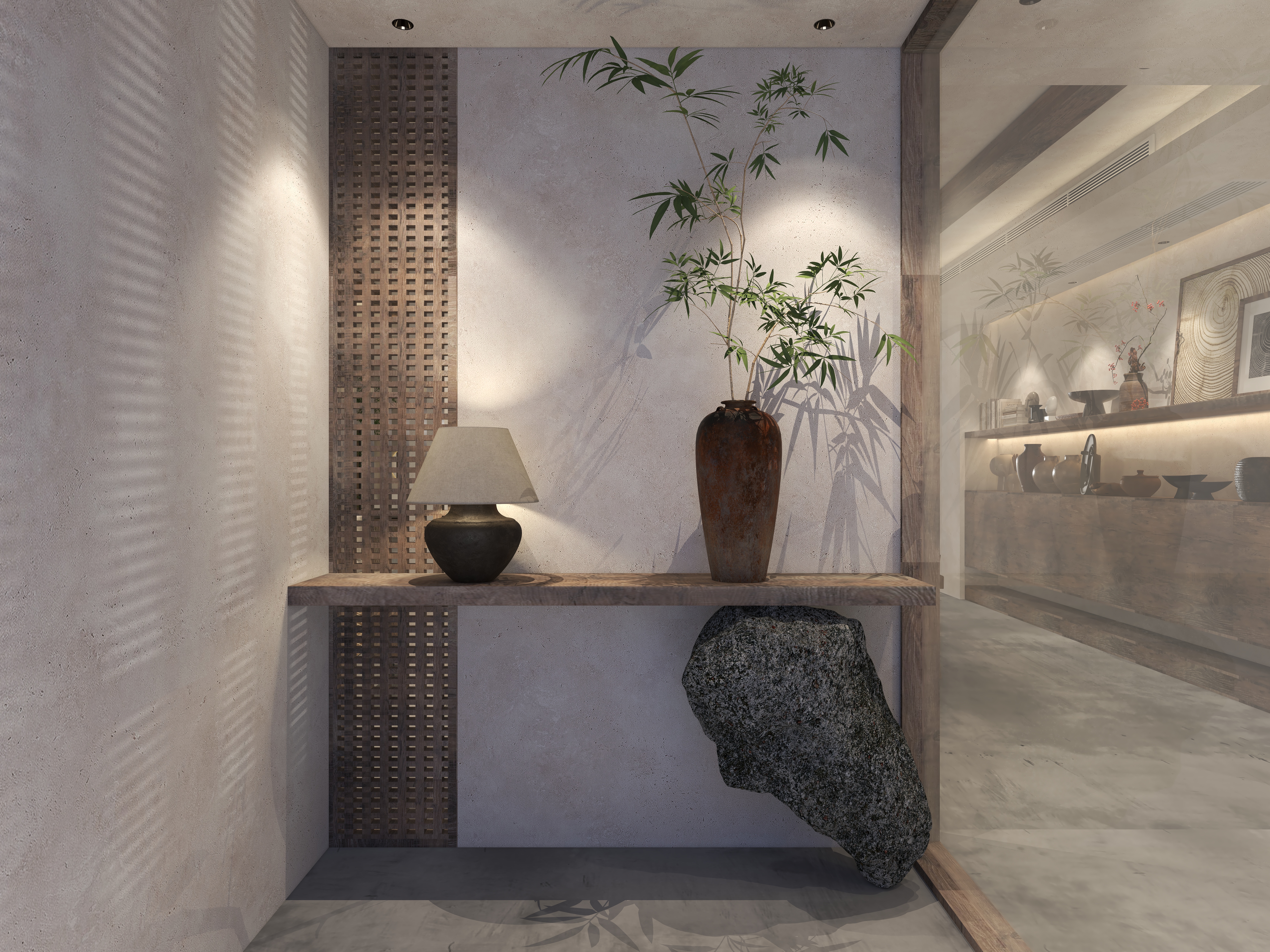 楚瑜设计-诧寂风混搭办公室-装修设计方案