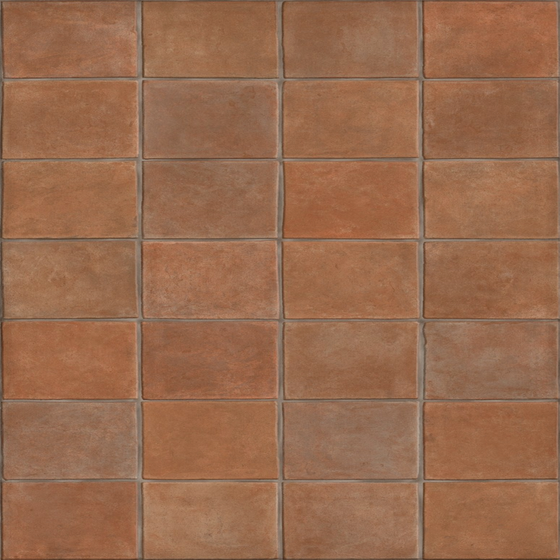 Antique Earth Color Tiles 3D Model for Rustic Floors