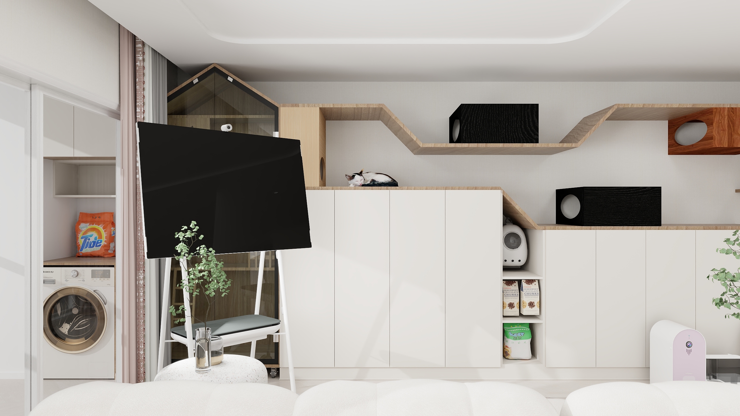 宸Desiger-海德公园81㎡2室-装修设计方案