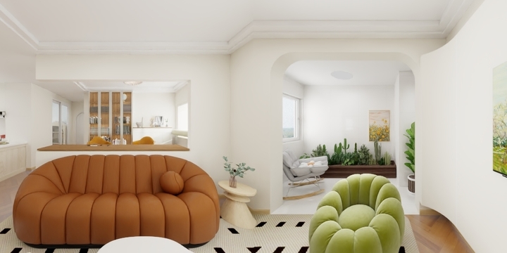 畢銘馨-硬装专业等级考核户型-副本-装修设计方案