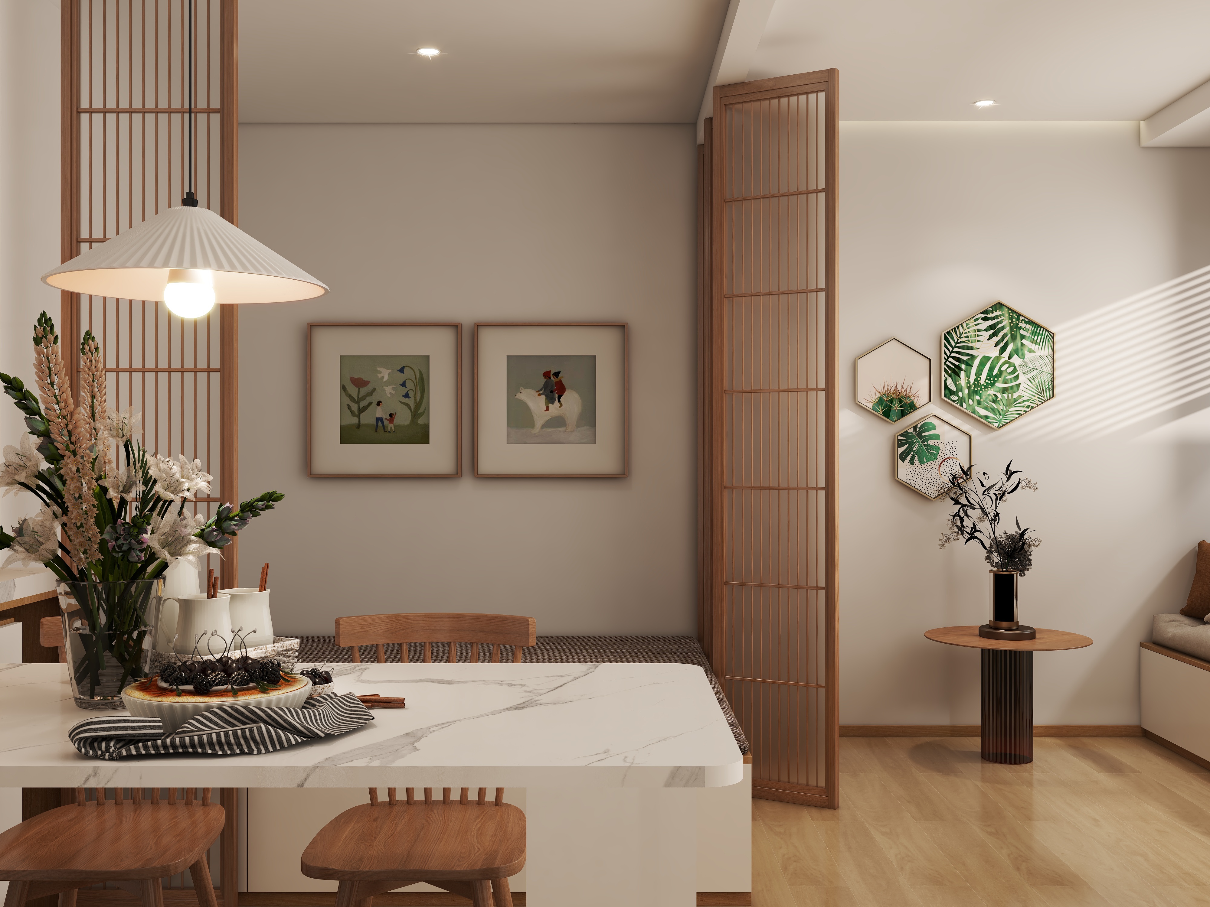 范常灿-80㎡原木风设计-装修设计方案