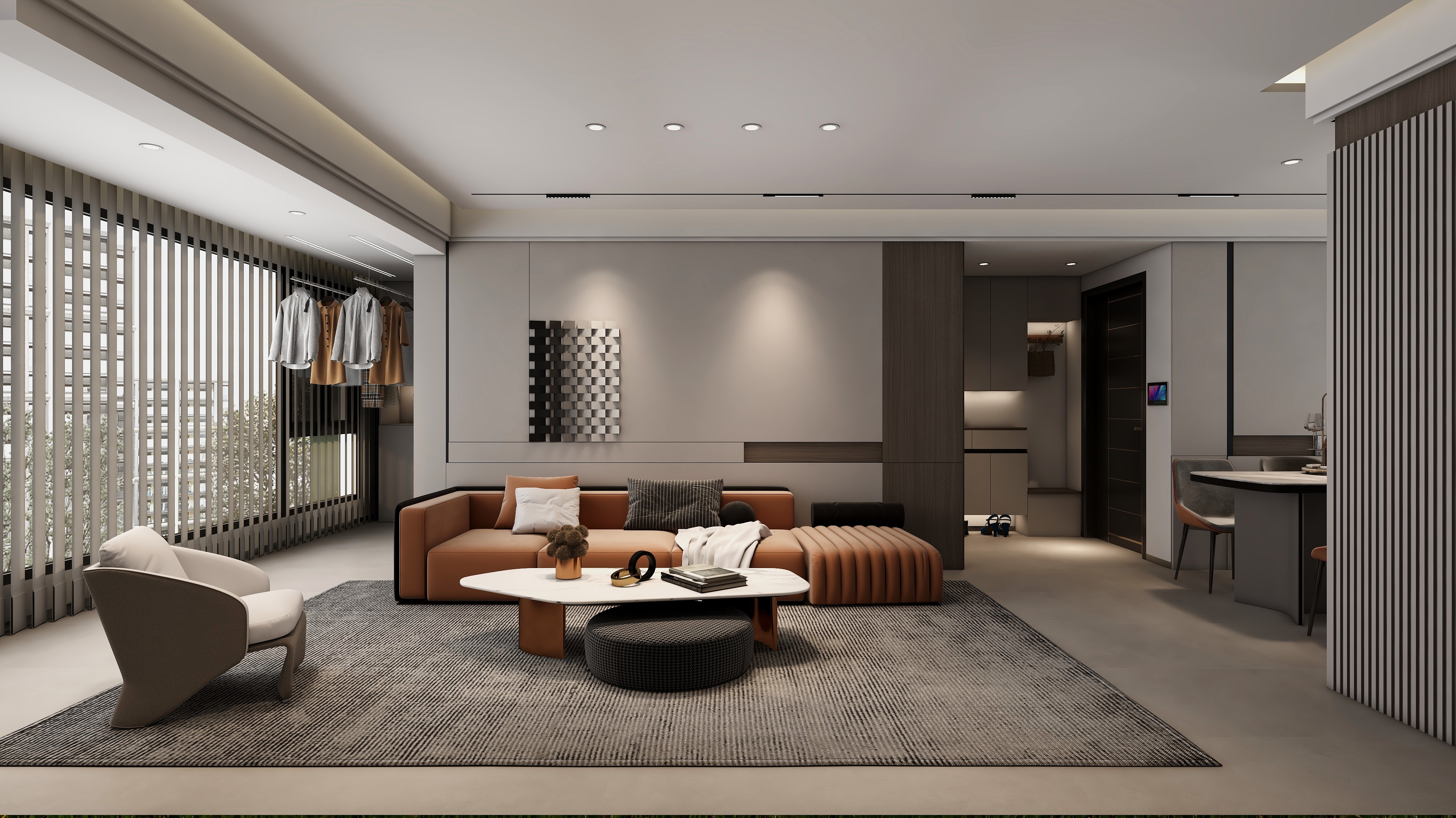 半毛钱一只烟-金茂C区-洋房-装修设计方案