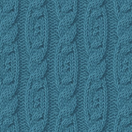 Green Knitted Wool Material 3D Model