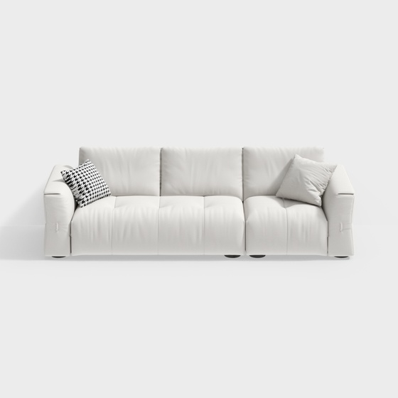 Modern style 2.9m straight sofa B1BSTJS309