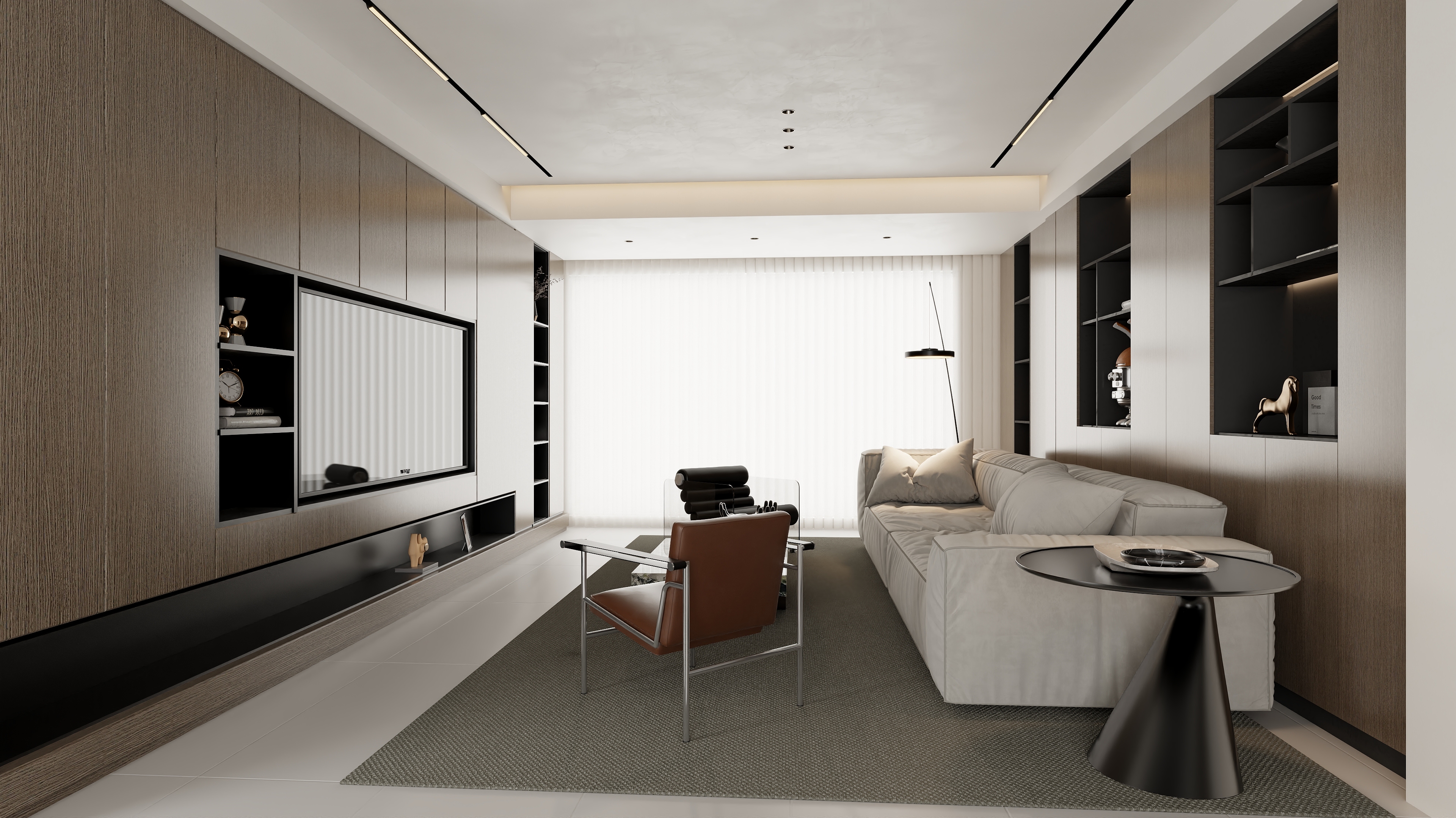 云中雾隐-无主灯-装修设计方案