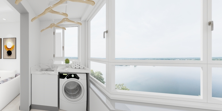 起点设计工作室设计研究院-110平效果图-装修设计方案