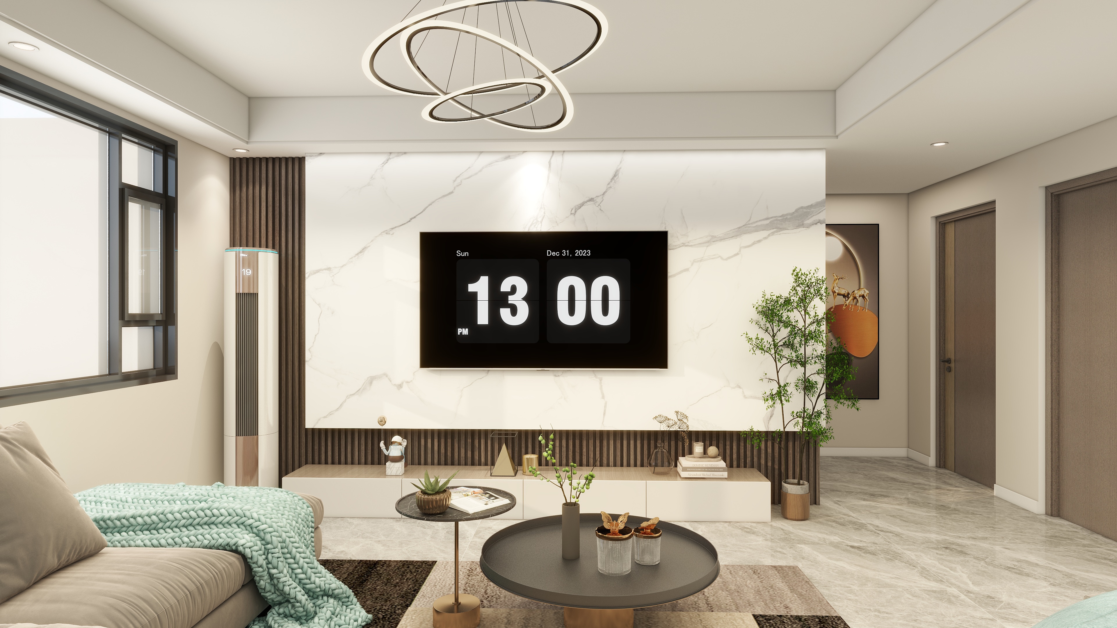 QQN-崇文公寓126㎡3室-装修设计方案