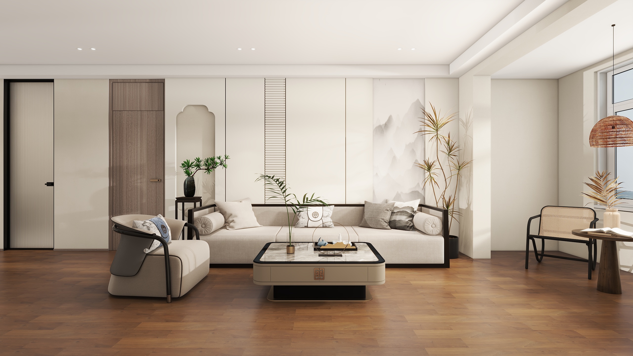 长治设计-109㎡3室-装修设计方案