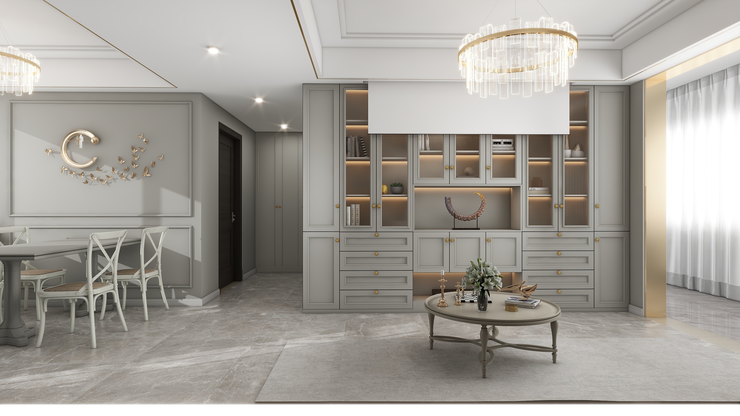 小梅同学M-宝龙9#802.dwg框架图-装修设计方案