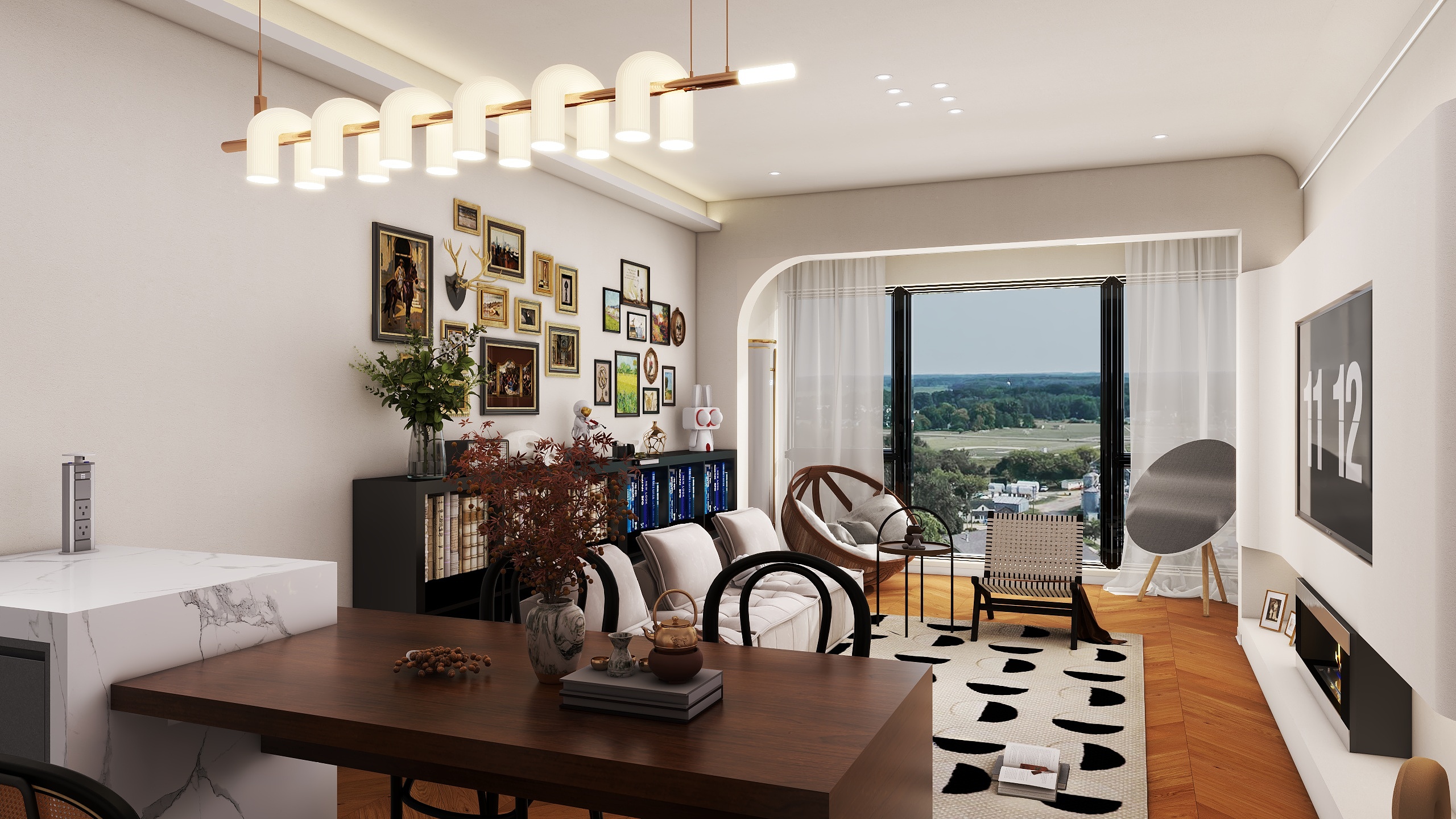 能工巧匠装饰4-海心沙效果-装修设计方案