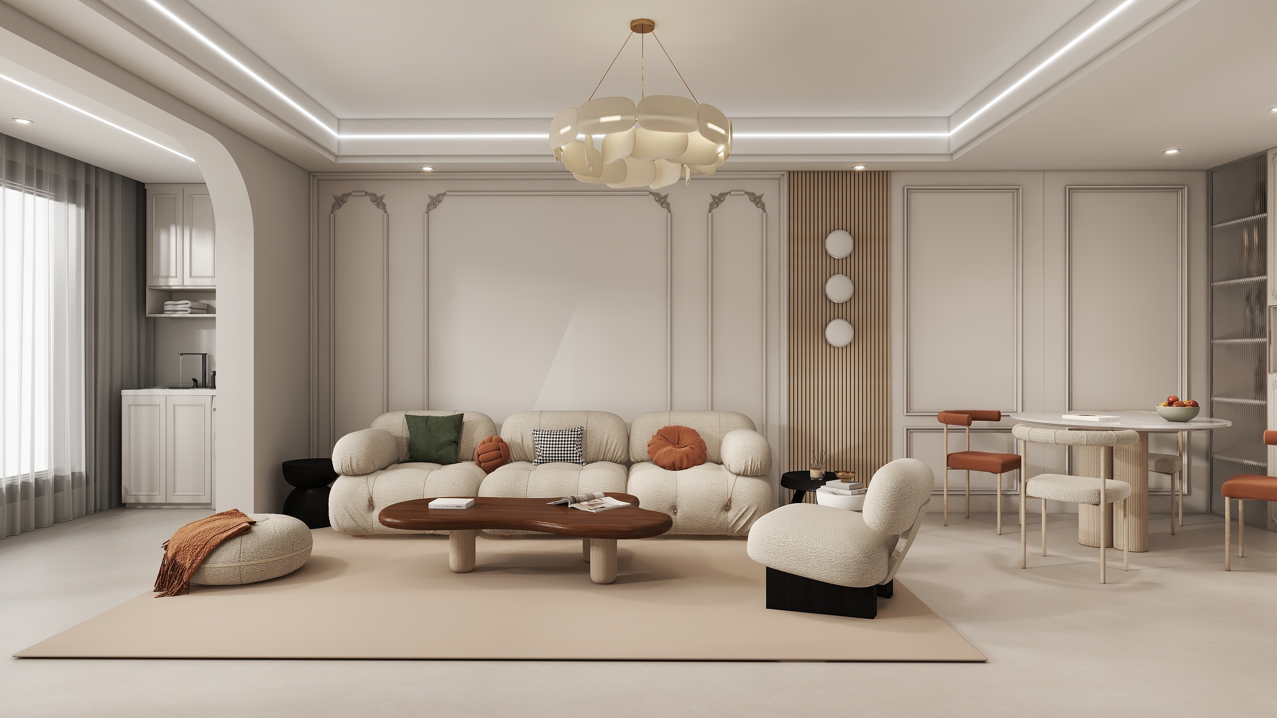 15DOJu-99㎡3室-装修设计方案