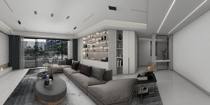 风格居全案设计V曹-博元.状元府  效果图-装修设计方案