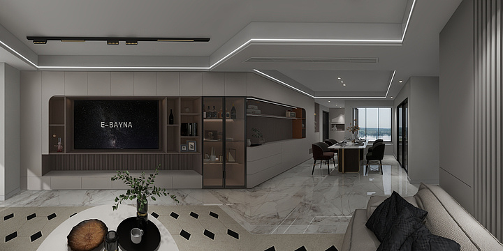 家具定制-黑色X幽默LV7-星河东悦湾15#01户型-装修设计方案