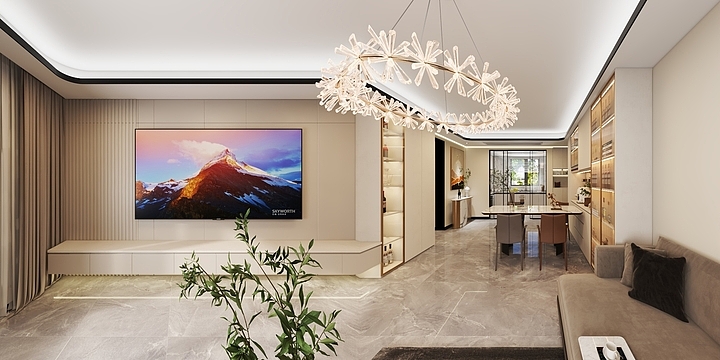 夙寐-轻奢-装修设计方案