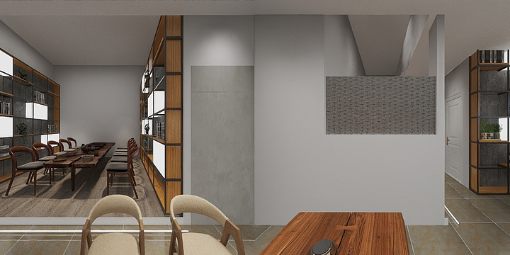 流云空间设计-酒吧效果图-装修设计方案